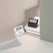 Kitchen Electronic Timer Student Timer With Vibration Alarm Clock Countdown Timer Time Management Timer 1pc - White - View 1