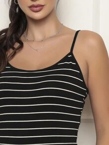 Women T-Shirts - Đen và trắng - Xem 3