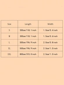 1pc Plain Pet Leash, Long Dog Leash For Outdoor Training - Black - View 5