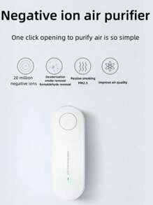 1個適用於家居、客廳、臥室、廚房、辦公室的空氣清淨機,適用於清除寵物異味、廁所異味、菸味和污染物 - 白色 - 查看 4