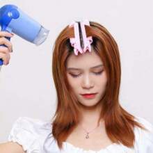 Pinza para dar volumen a la raíz del cabello, estilo coreano, Clip de separación, Clip de estilo Natural e Invisible, accesorio para rizar el cabello, accesorios para el cabello, 1 pieza - Rosa - Ver 2