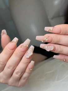 20pcs Aurora Borealis Rose Flower 3d Nail Art Decorations With 2 Sizes, Easy To Paste, Suitable For Wedding, Vacation, And Teenage Girls' Holiday Nails DIY Nail Charms Nail Gems Nail Supplies