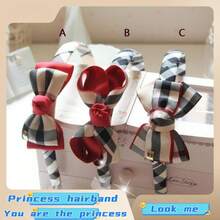 蝴蝶結髮帶 少女發卡 蝴蝶結髮夾 1PC