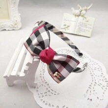 蝴蝶結髮帶 少女發卡 蝴蝶結髮夾 1PC