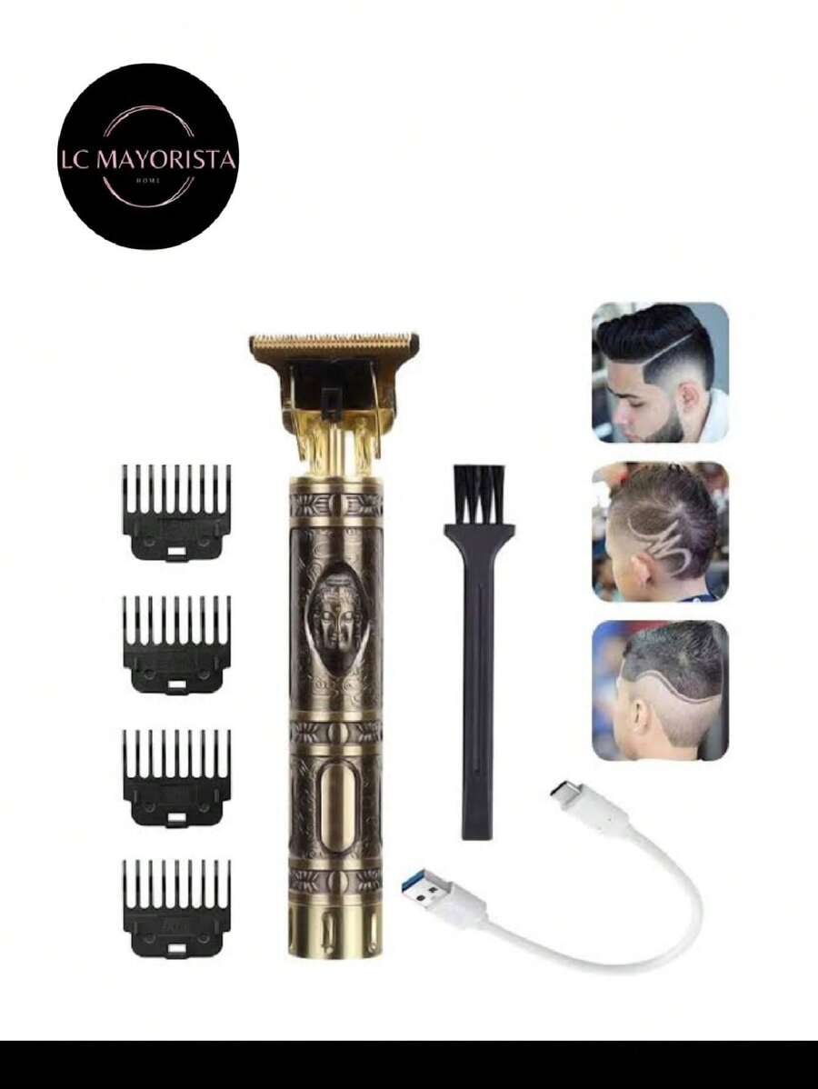 Rasuradora Para Cortar Cabello, - Dorado - Ver 1