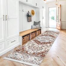 Laundry Room Rug Long  Hallway Rug Runner Kitchen Mat, Soft Non Slip Machine Washable Stair Carpet Runner for Hall Living Room Bedroom Sunroom Hardwood Floors - Multicolor - View 5