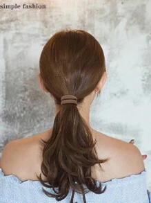 50条高弹力橡皮筋毛巾发圈套装，DIY美发造型配件，美发工具，美容配件，卷发配件，头发，发饰，发饰，配件，秋季发饰，旅行，美发工具，女士配件，美发用品，秋季，头发，发饰，配件，旅行发饰，女士配件，发饰，女士发饰，美发工具，美发用品，用品，美容配件，礼物，旅行，女士礼物，美发用品，圣诞礼物 - 彩色 - 查看 4