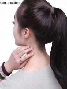 50条高弹力橡皮筋毛巾发圈套装，DIY美发造型配件，美发工具，美容配件，卷发配件，头发，发饰，发饰，配件，秋季发饰，旅行，美发工具，女士配件，美发用品，秋季，头发，发饰，配件，旅行发饰，女士配件，发饰，女士发饰，美发工具，美发用品，用品，美容配件，礼物，旅行，女士礼物，美发用品，圣诞礼物 - 彩色 - 查看 3