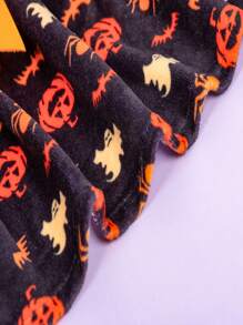 1pc Halloween Printed Pet Dress, Suitable For Small And Medium Dogs, Festive Wear - Multicolor - View 5