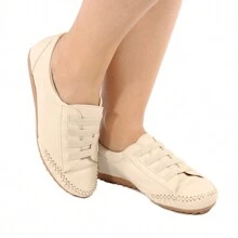 Women Casual Shoes - Beige - View 5
