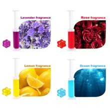 1/3/4 件马桶凝胶 14 支装马桶凝胶印章 4 种香味马桶清洁剂凝胶印章套装空气清新剂花香浴室除臭剂马桶清洁剂、贴纸、墙贴花、家居装饰乙烯基贴花、春季装饰物品让您的家焕然一新、拉玛装饰贴纸