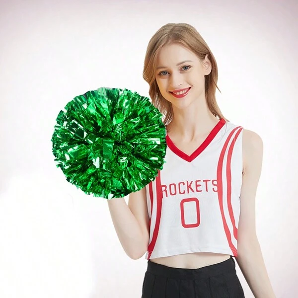 Ring Encrypted Green Cheerleading Pom Poms SHEIN USA