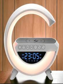 Luminária Caixa De Som E Carregador G Speaker Smart Station. - Branco - Visão 3