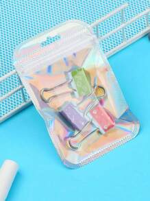 50pcs Earring Ring Necklace Organza Drawstring Pouch Jewelry Packaging Bags - Silver - View 3