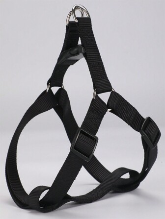 1 pièce Harnais triangulaire réglable en nylon pour animal de compagnie, convient pour une utilisation intérieure et extérieure