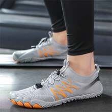 男士夏季運動涼鞋,適用於游泳、釣魚、沙灘、漂流等戶外活動的防滑速干水鞋 - 灰色 - 查看 2