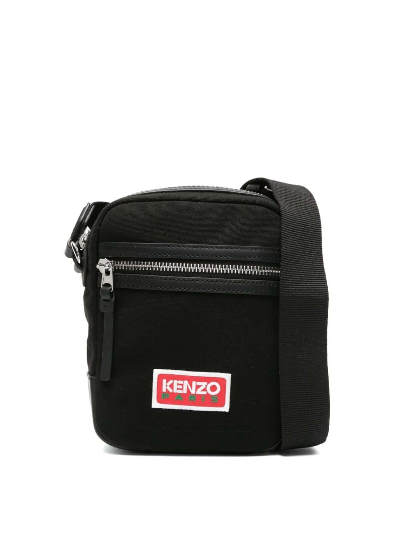 Kenzo men's shoulder bag BLACK FD65SA118B1099 - Black - View 1