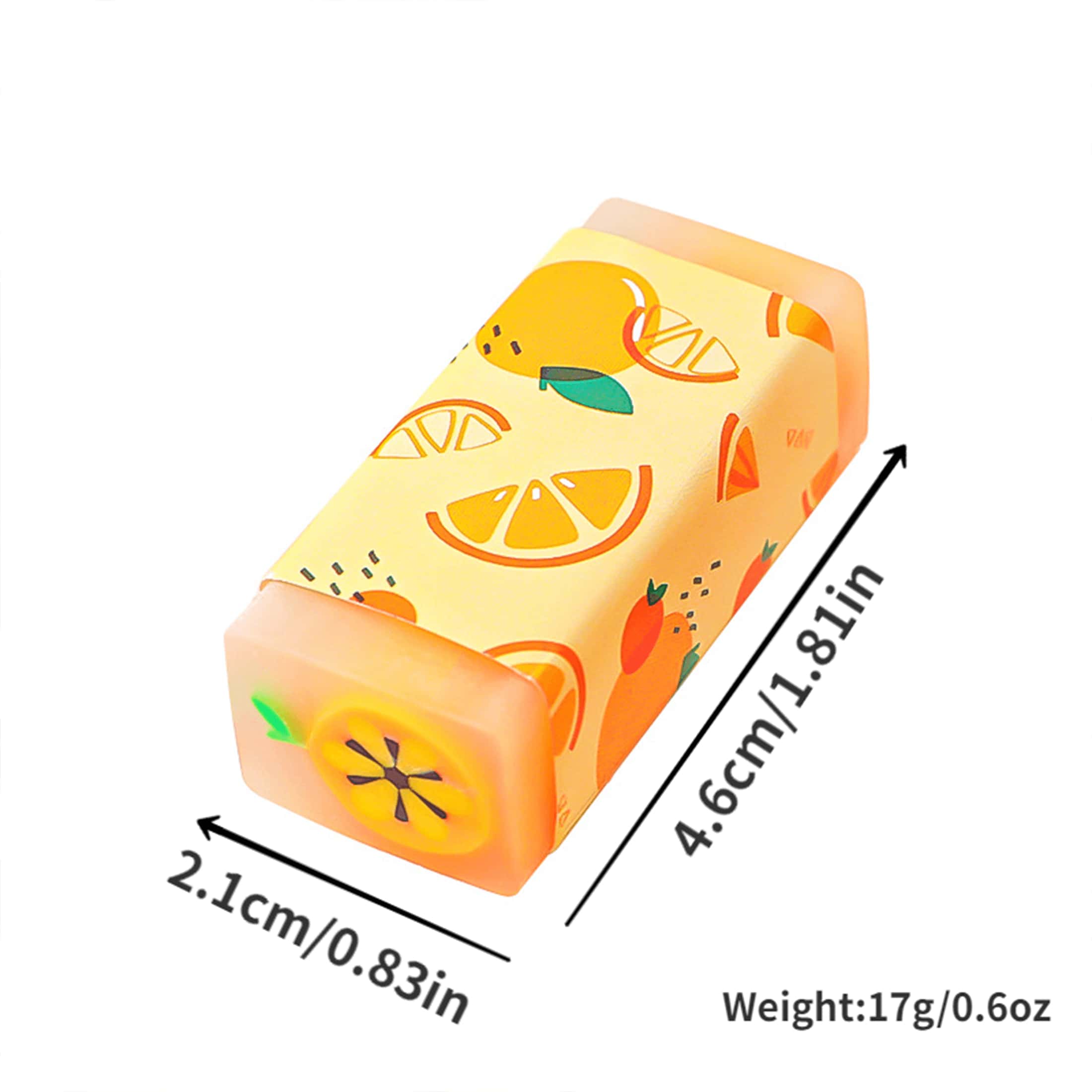 10pcs Mixed Color Fruit Shaped Erasers SHEIN USA