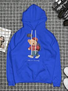 Men Sweatshirts - Xanh đậm - Xem 1