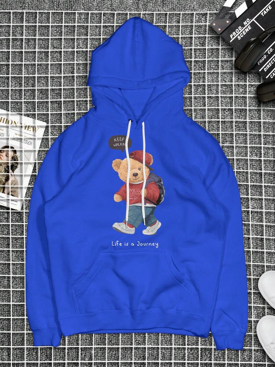 Men Sweatshirts - Xanh đậm - Xem 1