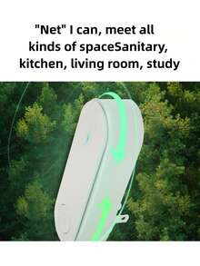 1個適用於家居、客廳、臥室、廚房、辦公室的空氣清淨機,適用於清除寵物異味、廁所異味、菸味和污染物 - 白色 - 查看 2