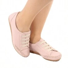 Women Casual Shoes - 乾枯玫瑰色 - 查看 1