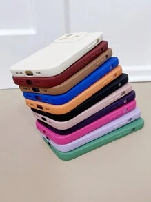 5pcs/pack Random Color Phone Case Compatible With Iphone - Multicolor - View 4