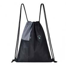 Mochila deportiva con detalle de cordón Bolsa deportiva Bolsa deportiva - Gris - Ver 1