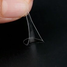 80片/1张双面无痕胶带，高粘度透明圆形胶点，非常适合固定玩具、汽车模型、海报、亚克力等，直径：1厘米