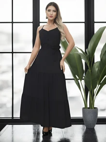 Women Dresses - 黑色 - 查看 1