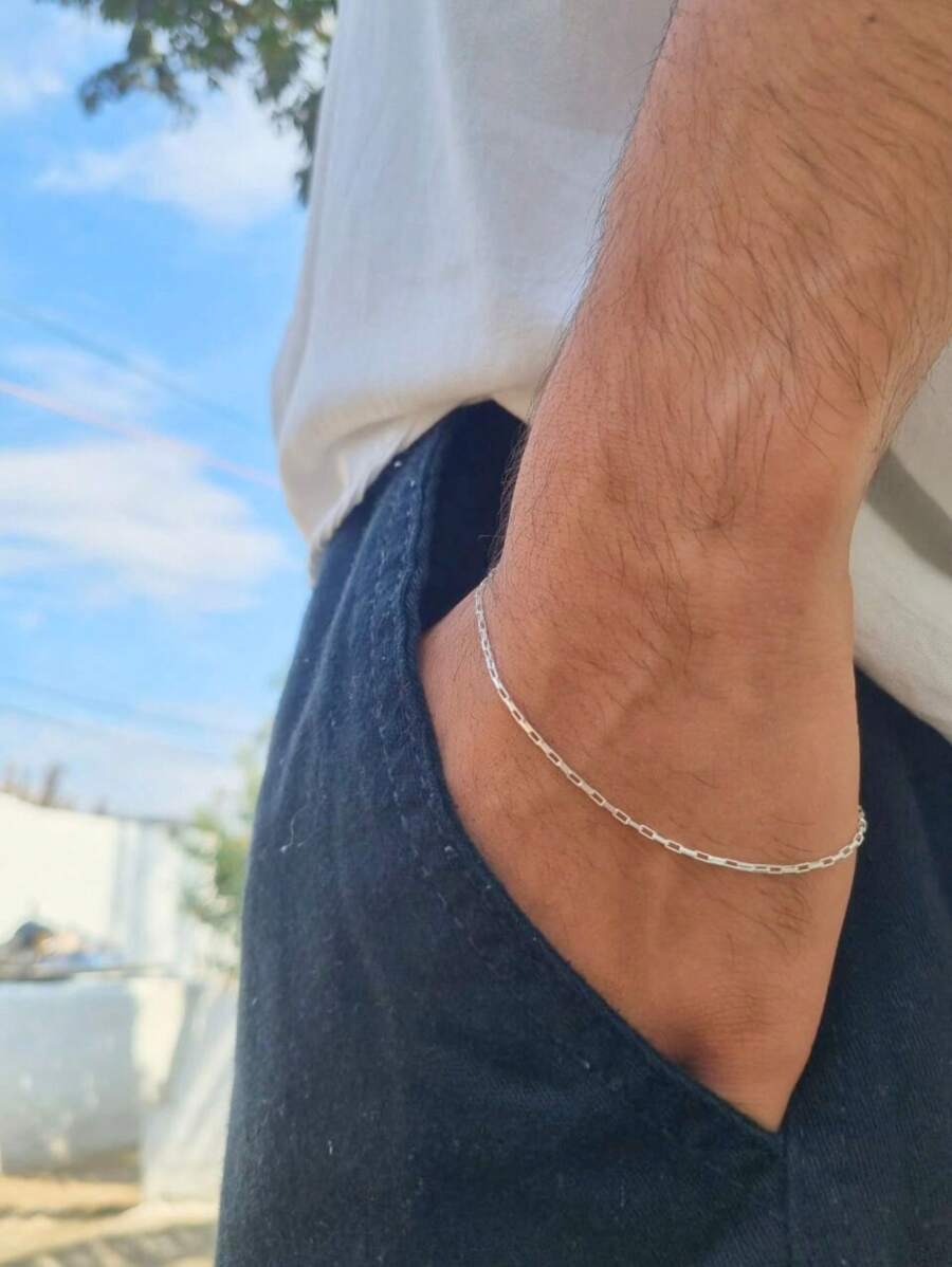 PULSEIRA CARTIE 1.2MM NA PRATA ITALIANA LEGÍTIMA 925 MACIÇA - Prata - Visão 1