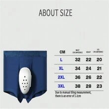 1pc Post-operative Underwear For Men After Circumcision Or Phimosis Surgery, Corner To Avoid Friction, Protective Cover - White - View 2