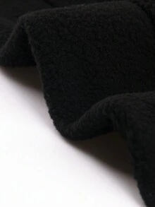 冬季保暖針織戶外滑雪單車帽,附面部護護罩 - 黑色 - 查看 7