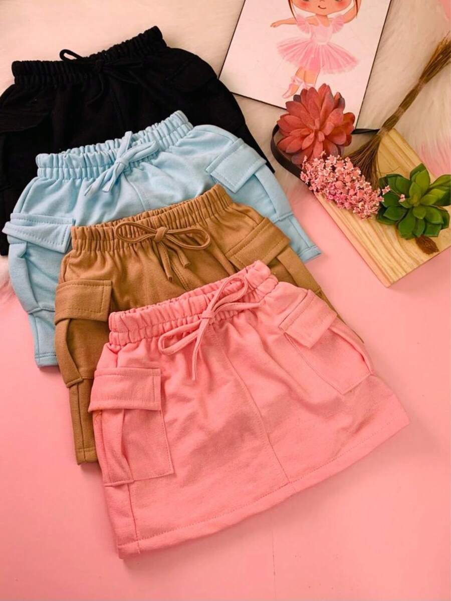 Young Girls Skirts - 淺粉色 - 查看 1
