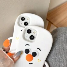 搞笑吐司機器人手機外殼適用於iphone14131211手機外殼適用於iphone1312迷你手機外殼適用於iphoneXR適用於iphonexs手機外殼 - 橘色 - 查看 4