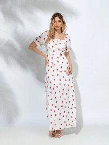 Women Dresses - 白色 - 查看 1