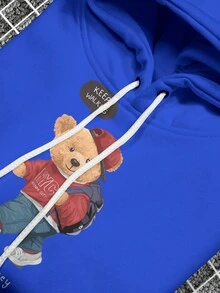 Men Sweatshirts - Xanh đậm - Xem 3