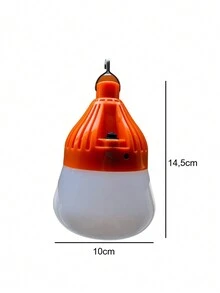 Luminária Com Suporte Recarregável LED 10W - Multicolorido - Visão 4