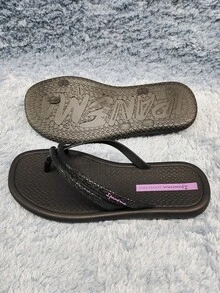 Women Flat Sandals - 黑色 - 查看 2