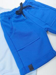 Young Boys Sets - 寶藍色 - 查看 3