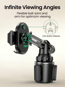 UGREEN Car Cup Holder Phone Mount Mobile Phone Holder Universal Adjustable Cup Holder Cradle Car Mount For 4.7-7.2 Inch