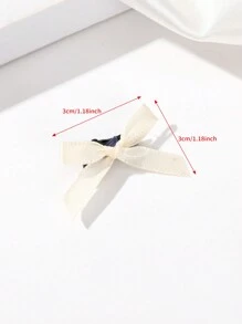 10pcs Ballet Style Bow Hair Clips Cute