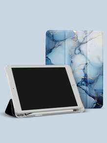 大理石圖案筆套,適用於ipad/Tab/帶筆鞘,支援自動睡眠/喚醒功能 - 彩色 - 查看 6