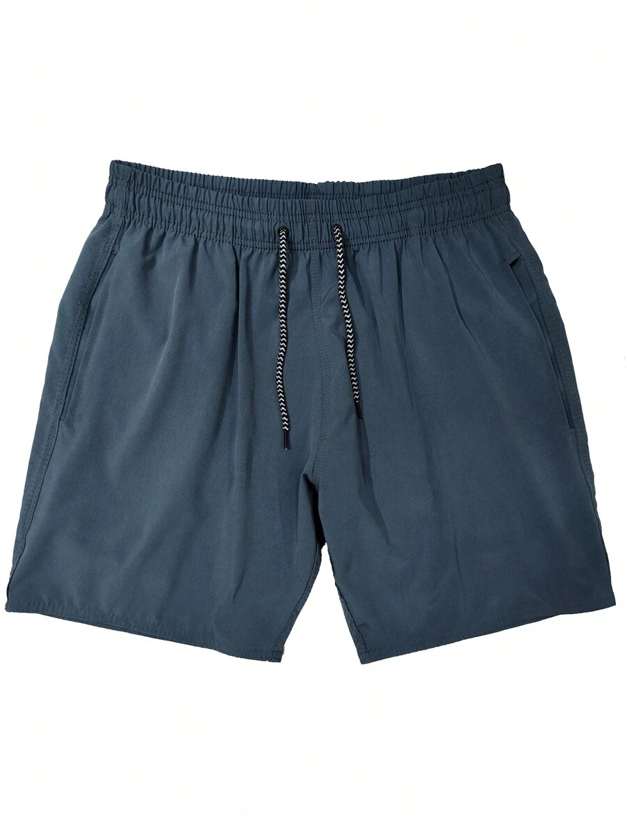 Men Shorts - Dusty Blue - View 1