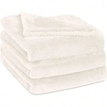 羊毛毛絨毯,超大蓬鬆床鋪適用於沙發,柔軟舒適的毛皮裝飾,適用於床和沙發的厚毯(米色)