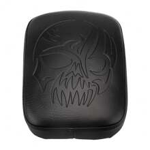 Motorcycle Suction Rear Passenger Pillion Pad For Harley Xl883 1200 48 72 - Black - View 7