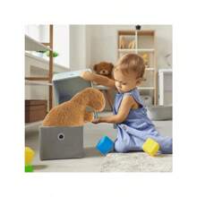 18英寸（33cm）恐龍雞塊毛絨玩具，Di-No恐龍雞塊毛絨玩具，軟恐龍雞塊靠枕，適用於生日禮物、恐龍主題派對裝飾 - 香檳色 - 查看 6