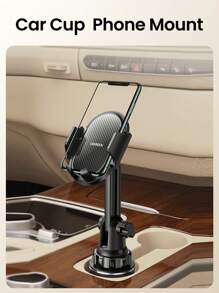 UGREEN Car Cup Holder Phone Mount Mobile Phone Holder Universal Adjustable Cup Holder Cradle Car Mount For 4.7-7.2 Inch