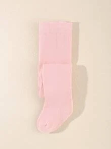 1 Pieza Medias De Color Sólido Para Infantes - Rosa vieja - Ver 3