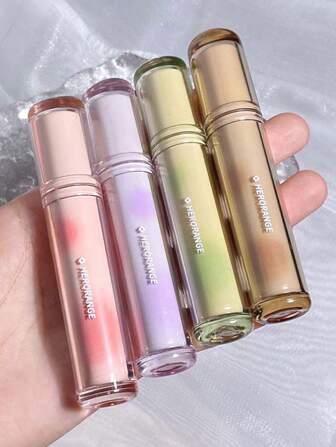 Iced Tea Mirror Lip Gloss - Gentle And Clear Mirror Liquid Texture, Refreshing And Hydrating Base, Beginner-friendly Lip Decoration. Clear Tube Is Suitable For Dating Or Going Out Traveling. Net Content 3.5g.